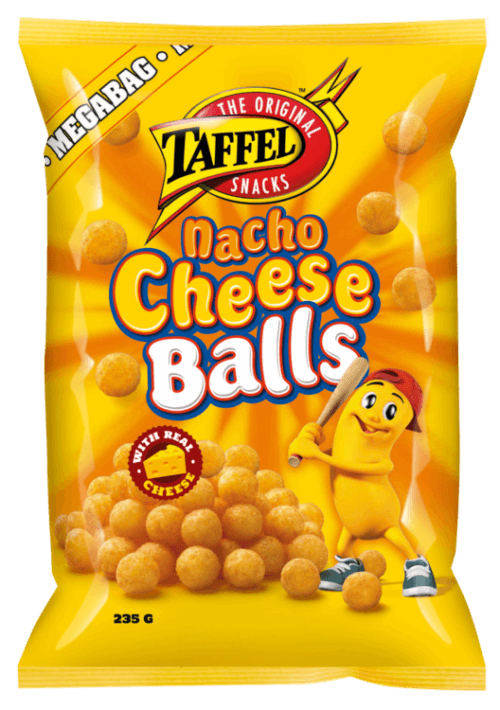 Taffel Nacho Cheese Balls 235 g