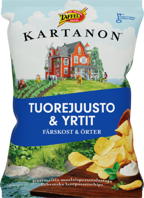 Taffel Herrgårds Färskost & Örter 180 g