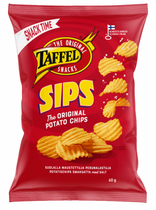 Taffel Sips Räfflade 60 g