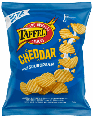 Taffel Cheddar & Sourcream 260 g
